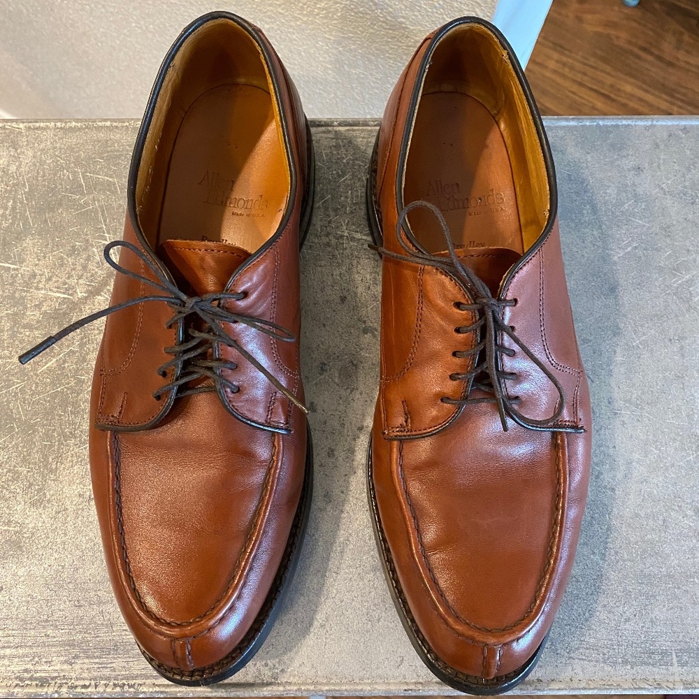 Allen Edmonds "Bradley" Split Toe Dress Shoes